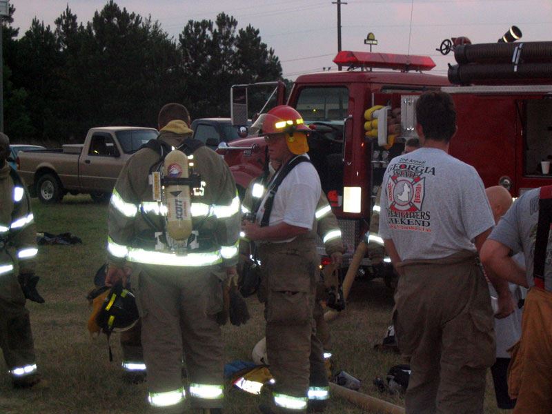 Firefighters in Their Gear